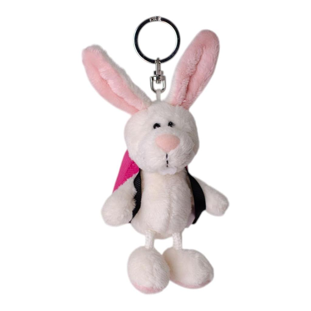 Niki Outdoor Products Rabbit Pouch W8 x D7 x H13cm Keychain, 10cm, Pink, Kids' Backpack,