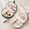Practical Sturdy Leather Jewelry Container Drawers Home Accessory Portable Decoration for Collectors and Enthusiasts