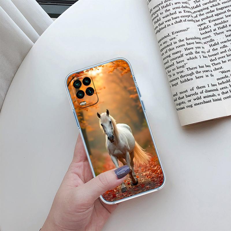 Fine Horse Transparent Phone Case for Motorola Moto G40 G04 G05 One Ace Action  Fusion + Plus Hyper Macro Vision Zoom