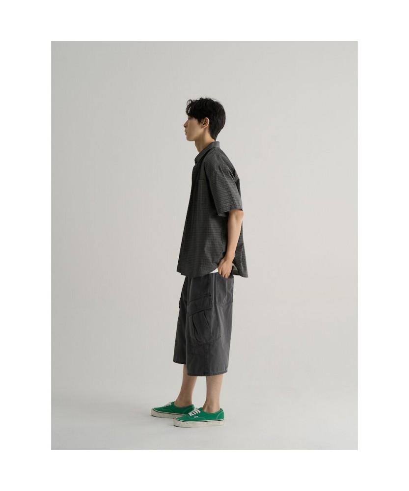 8seconds Oversized Check Short Sleeve Shirt Brown