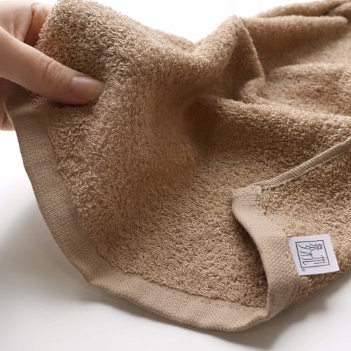 Set of 10 Japanese-made Face Towels, 34 X 90 Cm, White (choose from 11 Colors), Osaka Senshu Towel, 100% Cotton, 260 Momme, Commercial-grade, Extra-lo