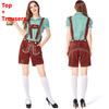 Cosplay Bavarian Beer Costume Set For Women Halloween Party Performance Stage