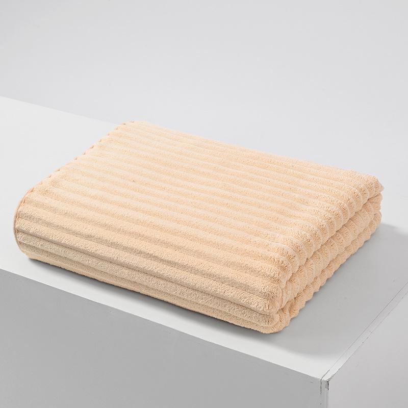 Korallenfleece Schnelltrocknendes Handtuchset für Erwachsene - Saugfähig & Weich für Zuhause oder Strand