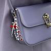 Cherry Shape Keychain Fashion Keyring Pendant Car Key Chain Hanging Ornaments Keyholders Bag Pendant Charm Decorations