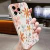 Stylish Cute Spring Flower Phone Case For iPhone 17 16 15 14 13 12 11 Pro Max 16E 7 8 Pus XR XS X Shockproof Silicone Soft Cover