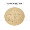 Brushed Rose Gold Rain shower head stainless steel Ultrathin water pressurize shower head in rose gold, Grey, brushed gold