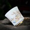 White Porcelain 'Fish & Lotus' Master Teacup
