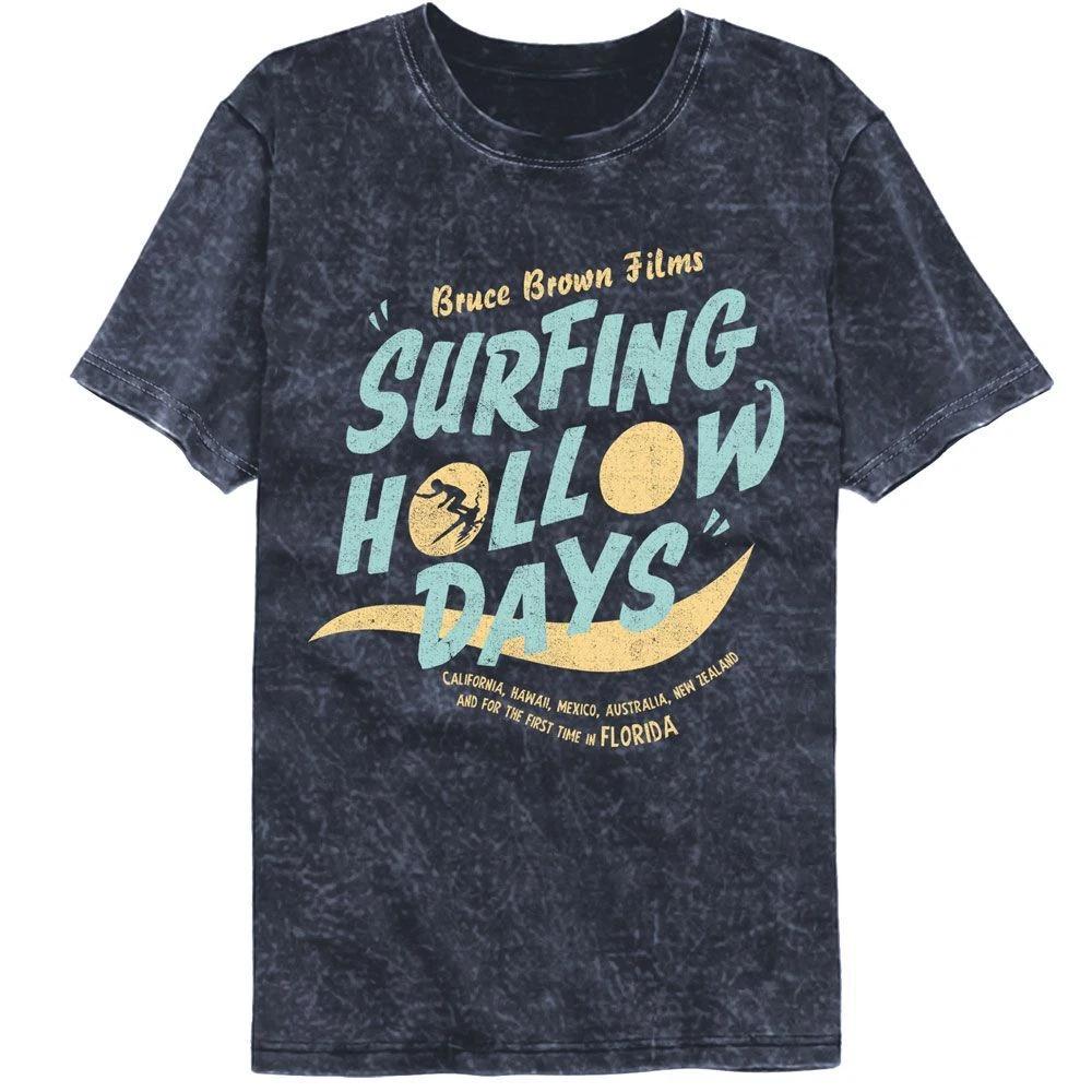 Bruce Brown Films Hollow Days Colortone Mineral Wash Movie  Children s T-shirt 140