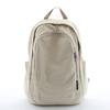 Original Simple Canvas Backpack For Women Men Large Capacity 16-inch Laptop Bag