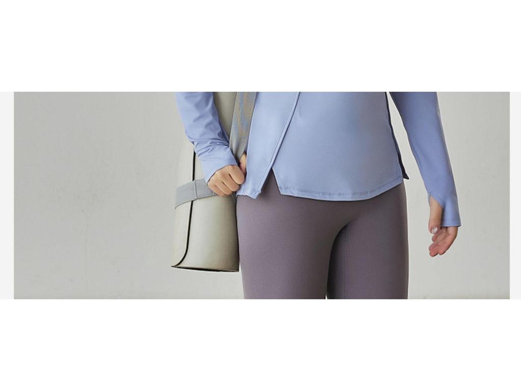 Women's Plus Size Long Sleeve Quick-Dry Yoga Top