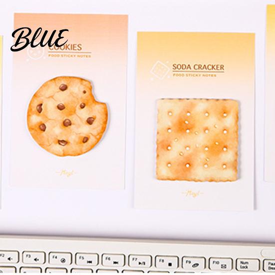 Study Desk Accessories Stick Note Pads Funny Toast Bread Cookie Cheese Design Cute Notepad 30 Peel Off Notes Sheets/Pad Self Memo Pad for