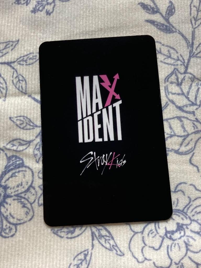 [USED] Week 2 Felix Stray Kids Maxident Sanoku Trading Card