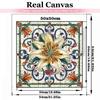 5D Diy Diamond Painting Colorful Mandala White Lily Flower Cross Stitch Full Square Round Picture Mosaic Rhinestones Embroidery