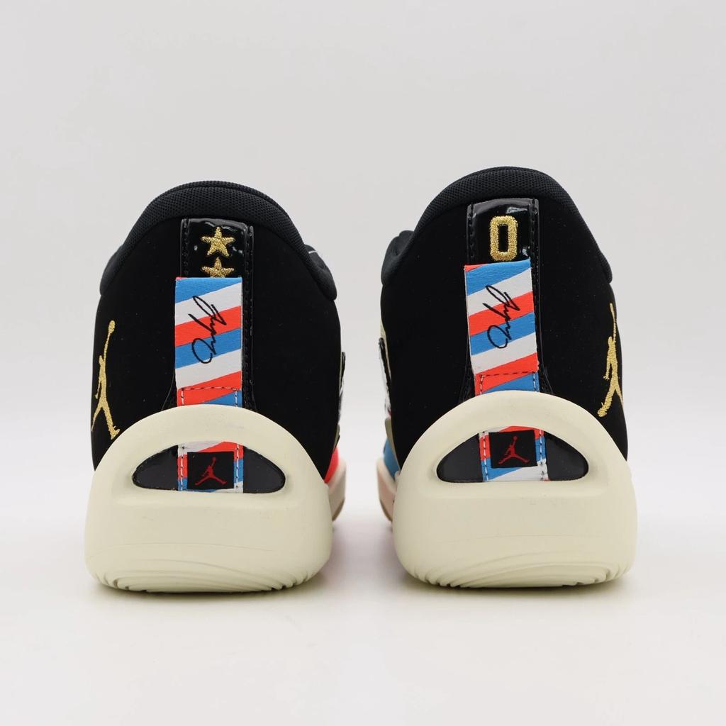 DX5571-180 / DX5574-180 Nike Jordan Tatum 1 Barbershop Coconut Milk Gold Blue