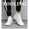 Herbst 2025 Herren Echtleder High Top Sneaker Skateschuhe Plateausohle Bequem Lässiger Skate-Stil Weiße Schuhe Tênis