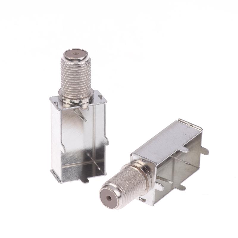 5/10Pcs M Shielding Box Coaxial Cable Connector If 2414F With Integrated Imperial Threaded Connector High-Speed Data Transfer