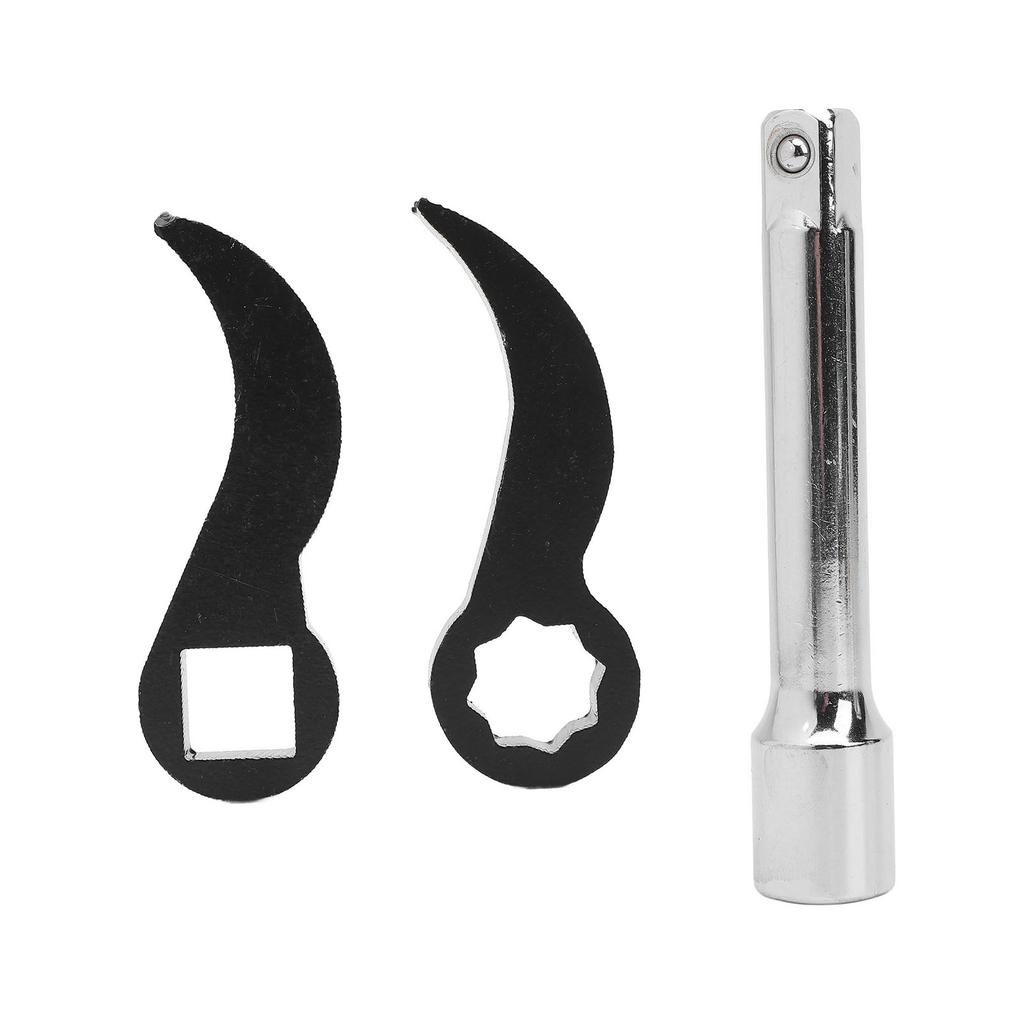 3-teiliges Hebelstangen-Schlüsseladapter-Set Quadratisch und Sternförmig Hebelstange 12 Zoll Antriebsschlüssel-Adapterkopf-Set