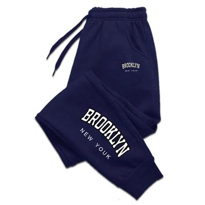 Brooklyn Παντελόνι Φόρμας με Σχέδια Αθλητικό Παντελόνι Παντελόνι Γυμναστικής Τρέξιμο Αθλητικό Στυλ Παντελόνι Φόρμας Ανδρικό Παντελόνι Φόρμας