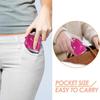 8OZ Stainless Steel Hip Flask for Women Pocket Hidden Alcohol Container Mini Whiskey Liquor Flask for Girls