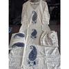 Pure Cotton Straight Kurti Pant Dupatta Set Indian Women Casual Wear Kurta Set
