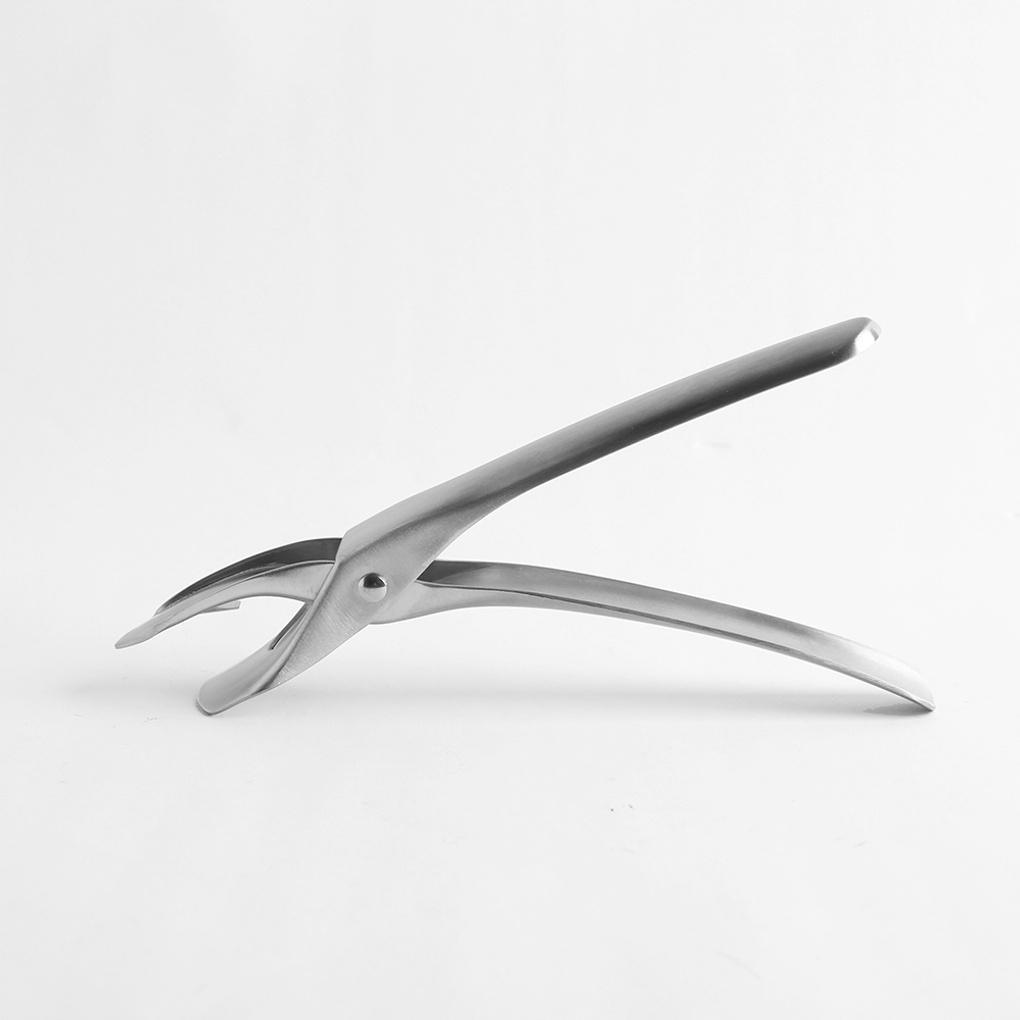 Kitchen Stainless Steel Pot Tongs (18.5x3cm) Pot Handle