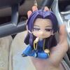 4 Piezas Q-Mini Las Crónicas del Boticario Maomao Jinshi Mini Figura Periféricos de Anime Kawaii Juguetes Sentados Adornos de Escritorio Coche Modelo Regalo