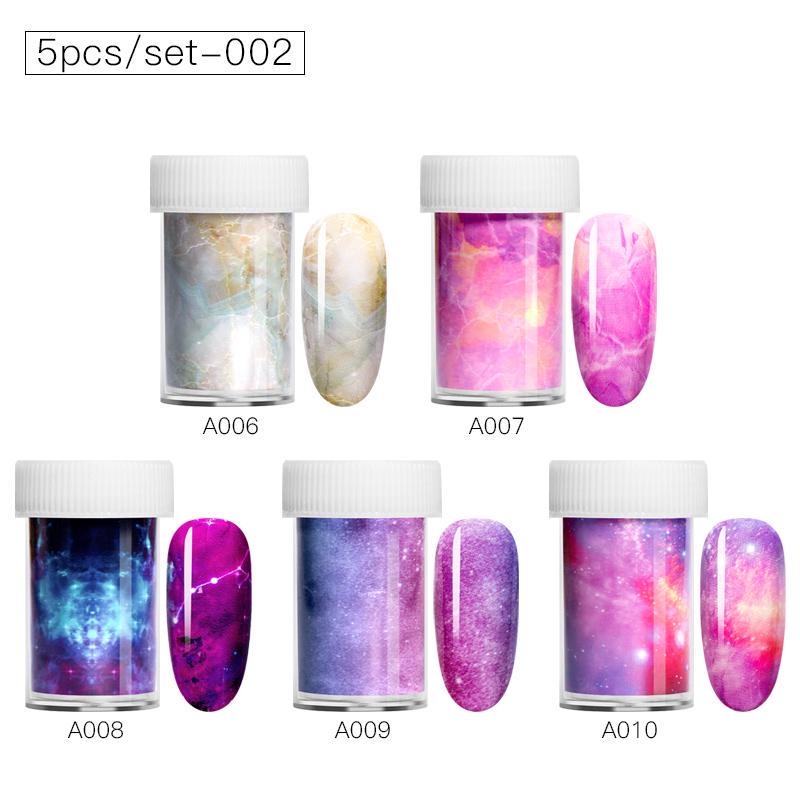 Lace Nail Foil Holographic  Manicure Nail Art Transfer Sticker Wrap Foil Sticker