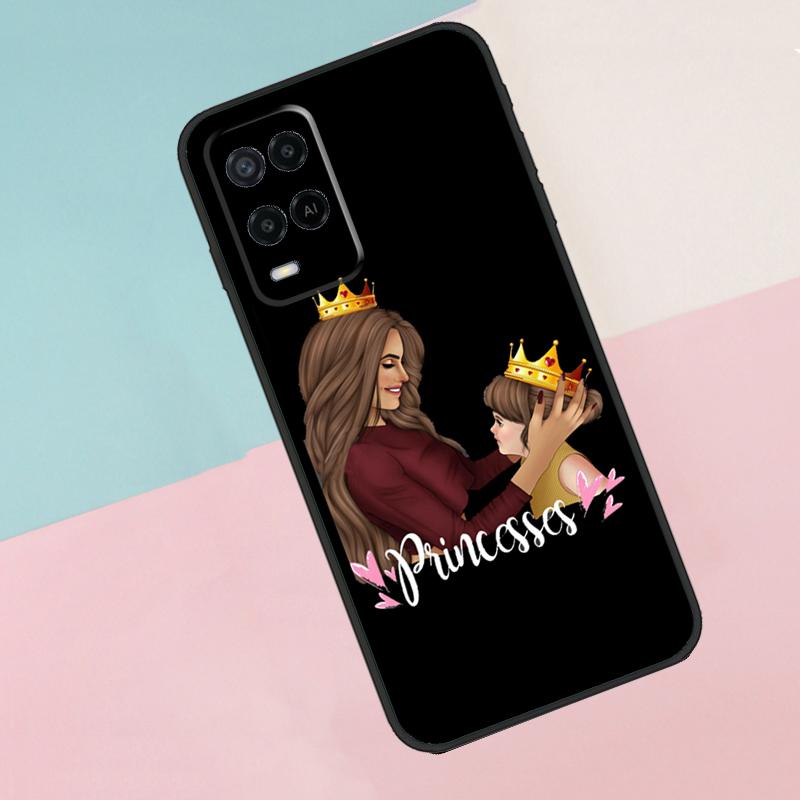 Super Dad Mom Baby Girl Twin For Oppo A16 A76 A96 A15 A80 A60 A40 A94 A54 A98 A78 A18 A38 A58 A17 A77 A74 A57S Phone Case