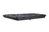 Perixx PERIBOARD-317 Wired Keyboard, Backlit, Black