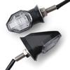 Universal Motorcycle-Turn Signal Light Built-Relay Flasher Led Flowing Water Blinker-Bendable Flashing Signals-Lamp 2pcs