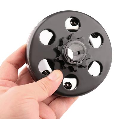 Go Kart Clutch 3/4 Bore 10T for #40 41 420 Chain, Predator 212 Centrifugal Clutch, Up To 6.5 HP, Fit for Go Kart Minibike Baja