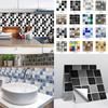 3D Mosaic Glossy Tile Stickers for DIY Wall & Floor Decoration