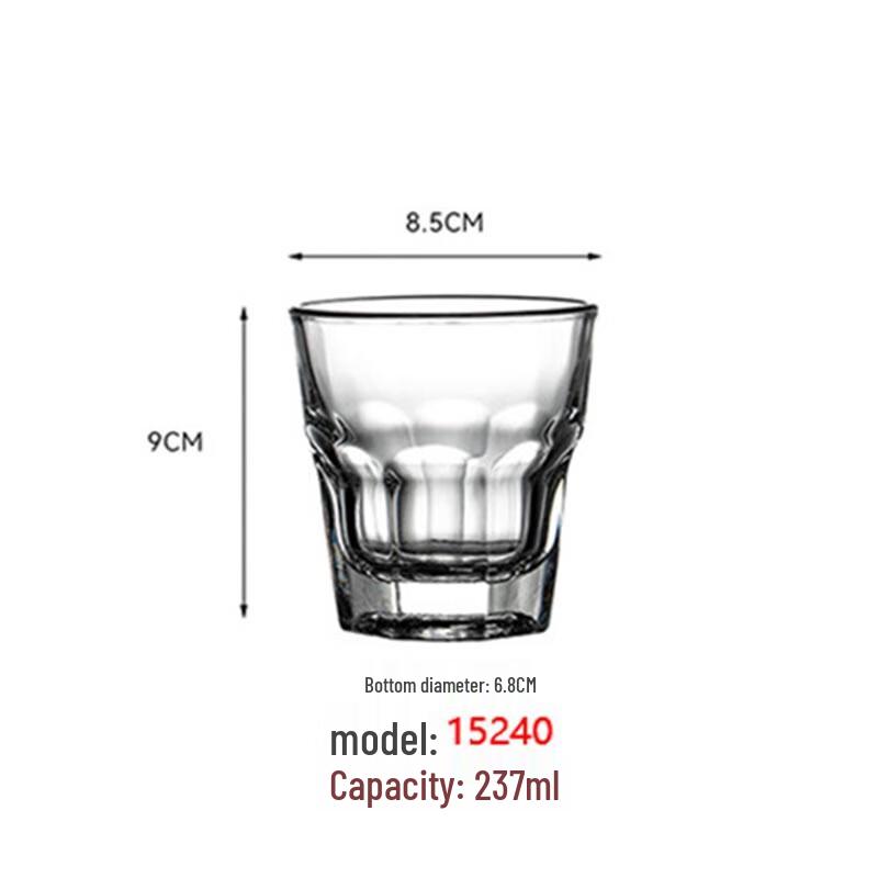Libbey Octagonal Beer & Whiskey Glasses