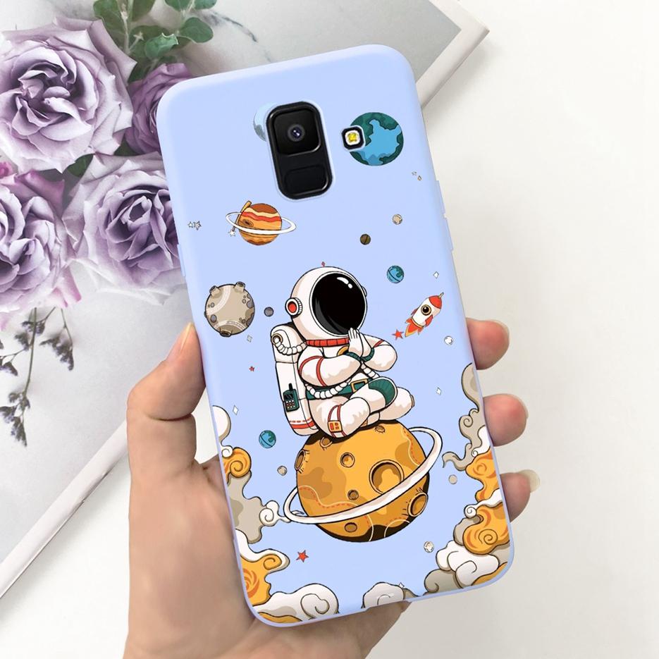 For Samsung Galaxy A6 2018 Case SM-A600F Cute Fashion Painted Cover Soft TPU Phone Case For Samsung A6 Plus A6+ 2018 A605F Shell