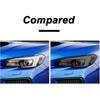 Car Headlight Protective Film for Subaru WRX VA STI 2015-2021, Smoked Black Tint Wrap Vinyl Transparent TPU Sticker,Smoked Black