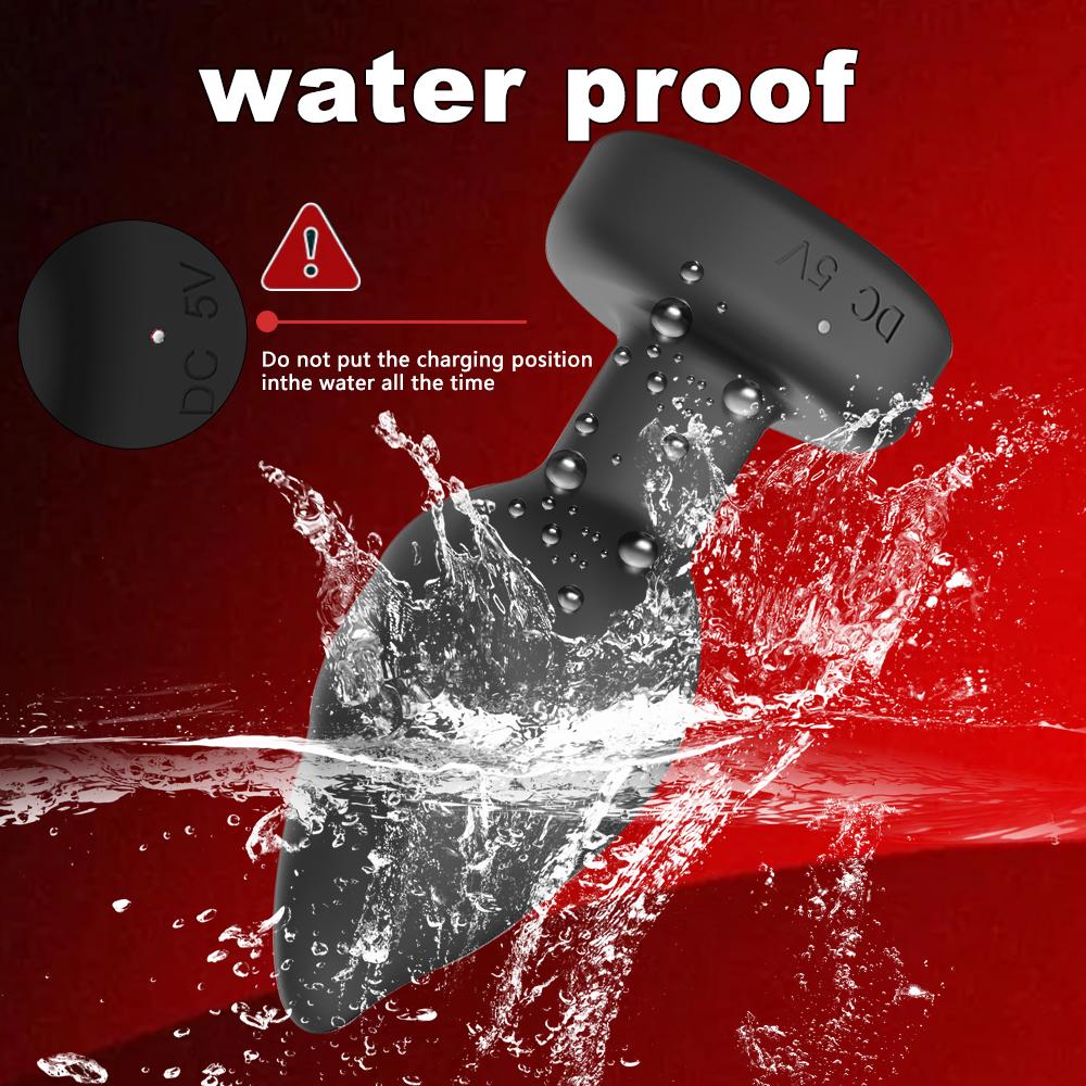 Anal Plug Vibrator Couples Sex Toys for Women Light Up Vibrating Butt Plug 10 Vibrations Adult Products Women Rose Vibrators