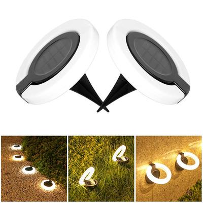 Waterproof Solar Ground Lights for Outdoor Gardens, Yards, and Courtyards