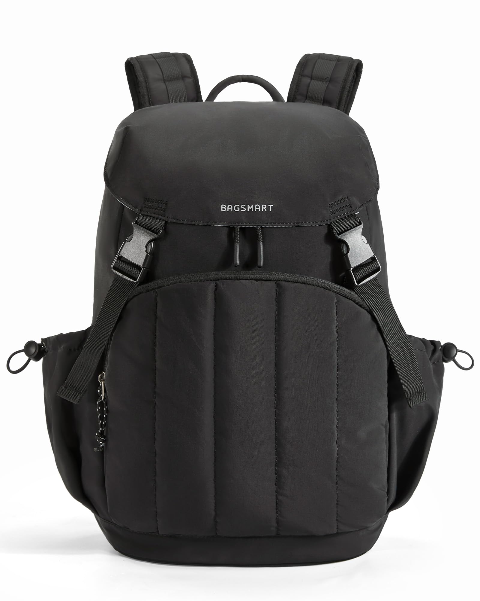 

Большой Подходит Широко Открытый Стеганый Для Старшеклассников [BAGSMART] Рюкзак, Легкий, Водонепроницаемый, Вместительный, Многофункциональный, Женский, Материнский чёрный