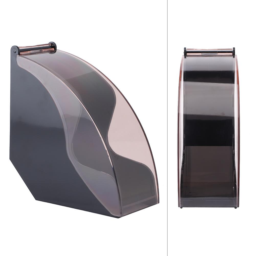 Acrylic Dust Proof Coffee Filter Paper Holder Storage Dispenser Rack With Cover Coffee Tools
