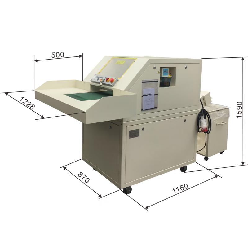 Yuedu YD-270S Large Industrial Strip-Cut Paper Shredder