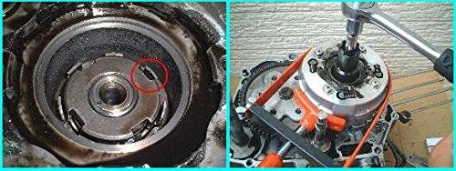 Clutch Center Lock Nut Wrench for Honda Monkey, Gorilla, Cub, NSR50, NS-1, CRM50/80, etc. Clutch Lock Nut Socket Tool