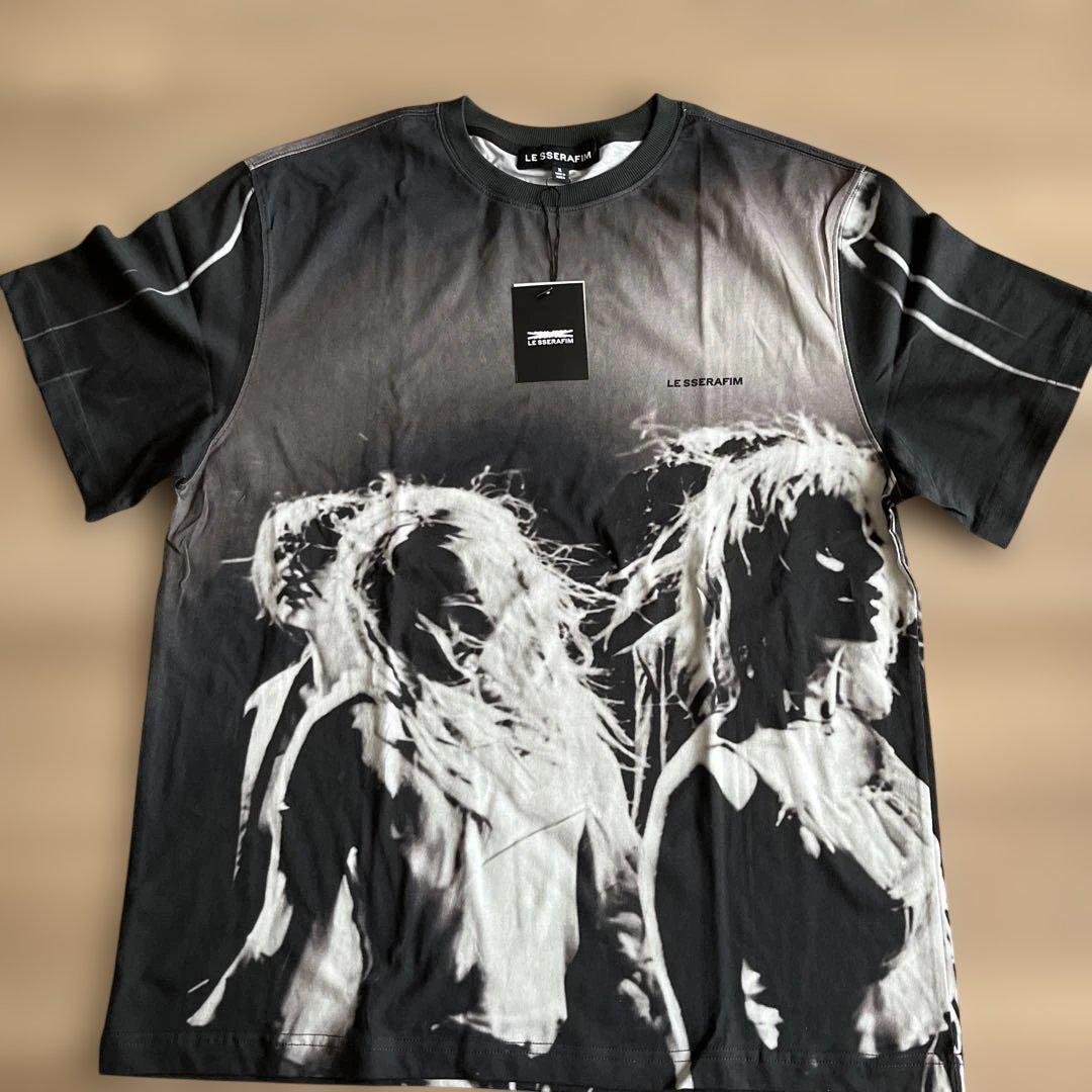 

[USED] LE SSERAFIM Pop-up Limited Edition Graphic T-Shirt XL