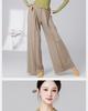 Women's Slim Fit Long Sleeve Stand Collar Dance Top - Versatile, Slimming, Classical Dance Practice Wear
