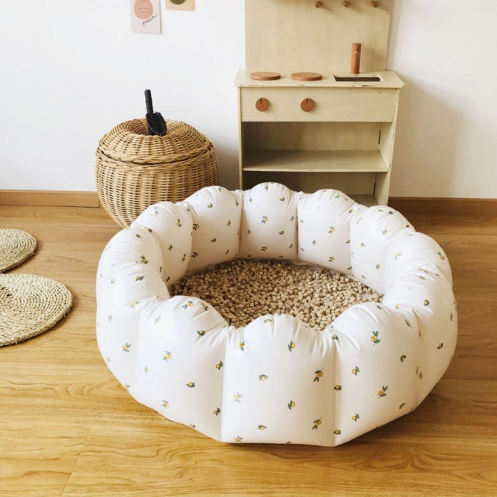 Premium Petal Inflatable Baby Pool 90x25cm Bath Pool to Enjoy Splashing Strong Strong Strong Strong Strong Strong
