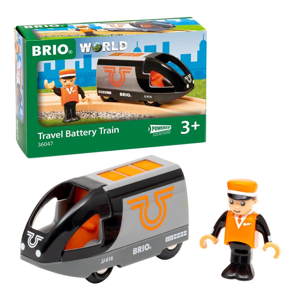 Brio Power Travel Engine for Ages 3 and Wooden Gift 36047, Up. [Toy, Toy, Locomotive, Car, (Birthday/Christmas)]