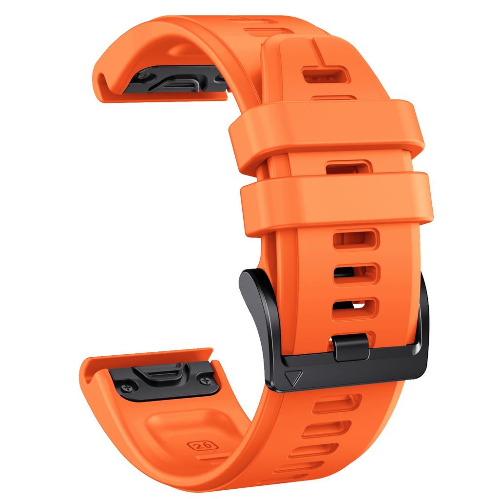 22/26mm Silicone Strap for Garmin Fenix 8 Pro 8 7X/D2 Mach 2 1Pro/Tactix 8 7/Enduro 3 Fenix 6X 5X Plus Replacement Watchband