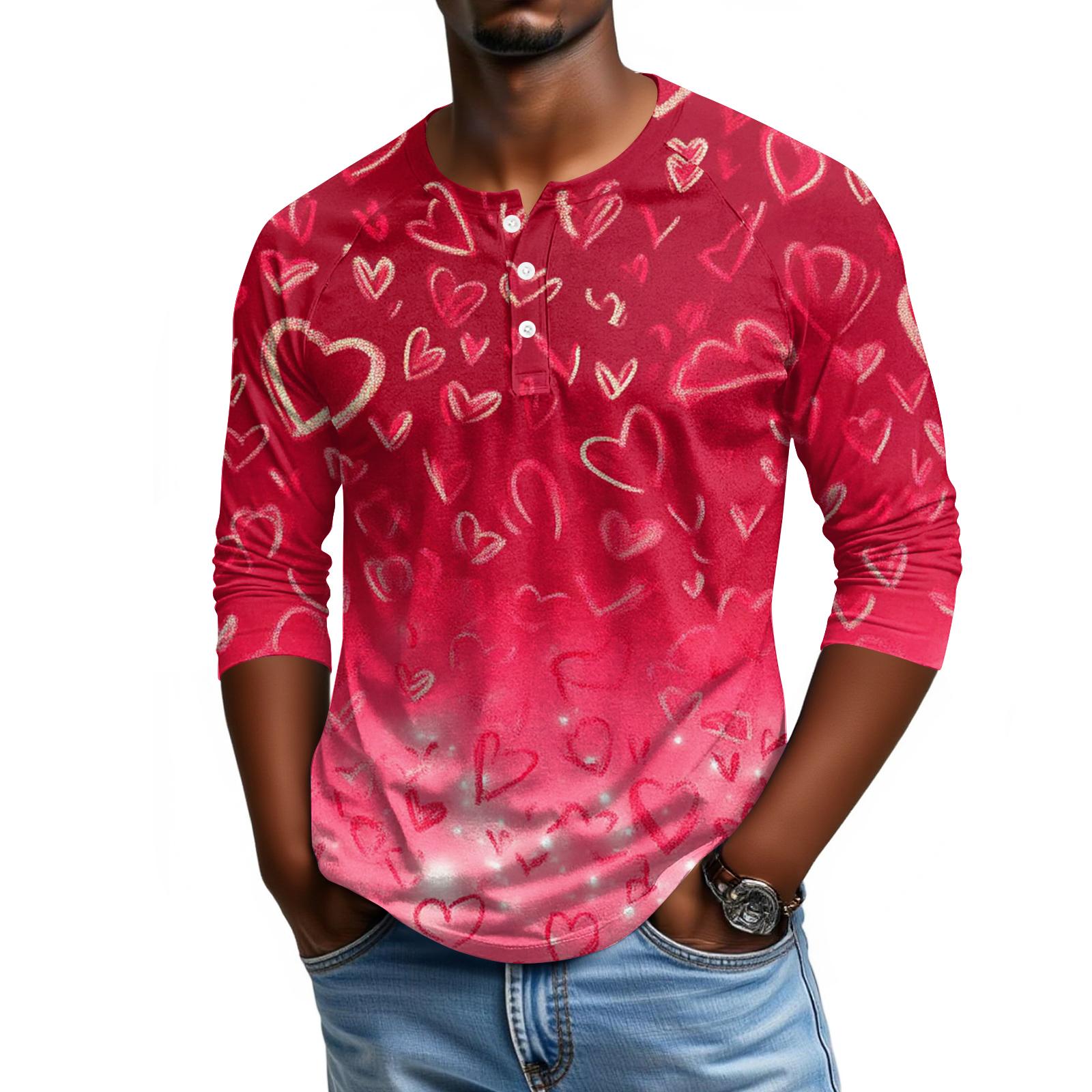 

Men s Raglan Sleeve Three-quarter Sleeve Top XXL