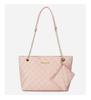 2026 Fashion Simple Letter Decor Chain Shoulder Bag Quilted Mini Wallet Pouch Tote Bag Women's Crossbody Bag