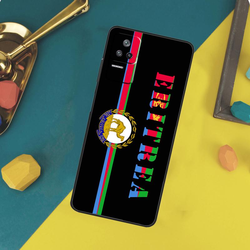 Eritrea Flag Case For Xiaomi 14T Pro 11T 12T 13T 13 14 15 Ultra POCO X7 Pro X3 X5 X6 M6 F5 F6 Pro Funda