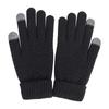 New warm and cold touch screen gloves thickened and velvet women's winter knitted gloves to keep out the cold